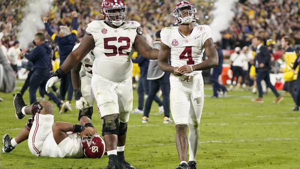 Jalen Milroe nearly rallies Alabama back, but falls 2 yards short in OT against Michigan