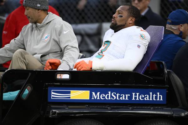 Miami Dolphins confirm LB Bradley Chubb suffered torn ACL during loss to Baltimore Ravens