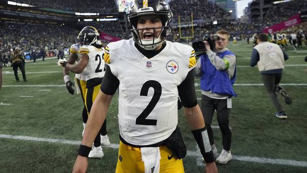 Steelers sticking with Mason Rudolph at QB against the Ravens even with Kenny Pickett available
