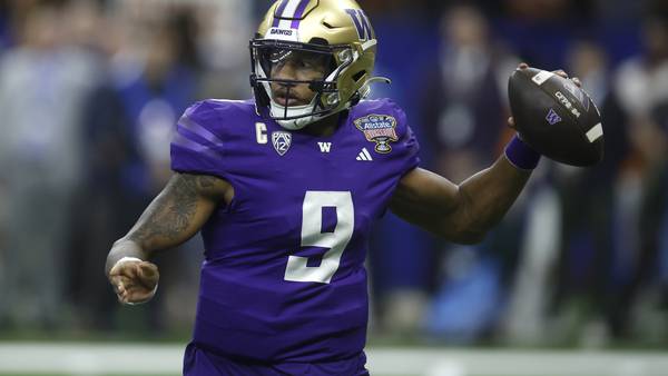Sugar Bowl: Washington hangs on to beat Texas to set up a meeting with Michigan for the national title