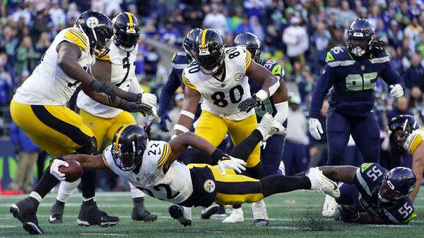 Steelers keep playoff hopes alive into Week 18 with 30-23 win over Seahawks
