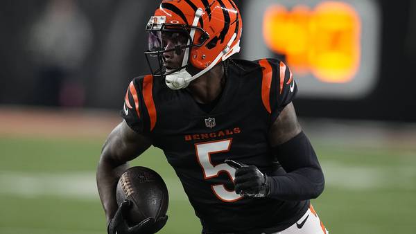 Bengals WR Tee Higgins among inactives for tonight in Baltimore