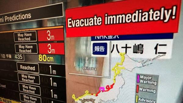 7.6 magnitude earthquake strikes Japan; 30 confirmed dead 